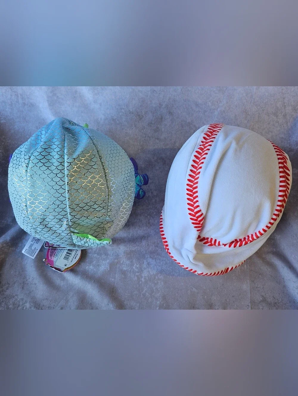 Little Bigge Bouncerz Balls- 2 Pack Narwahl & Baseball